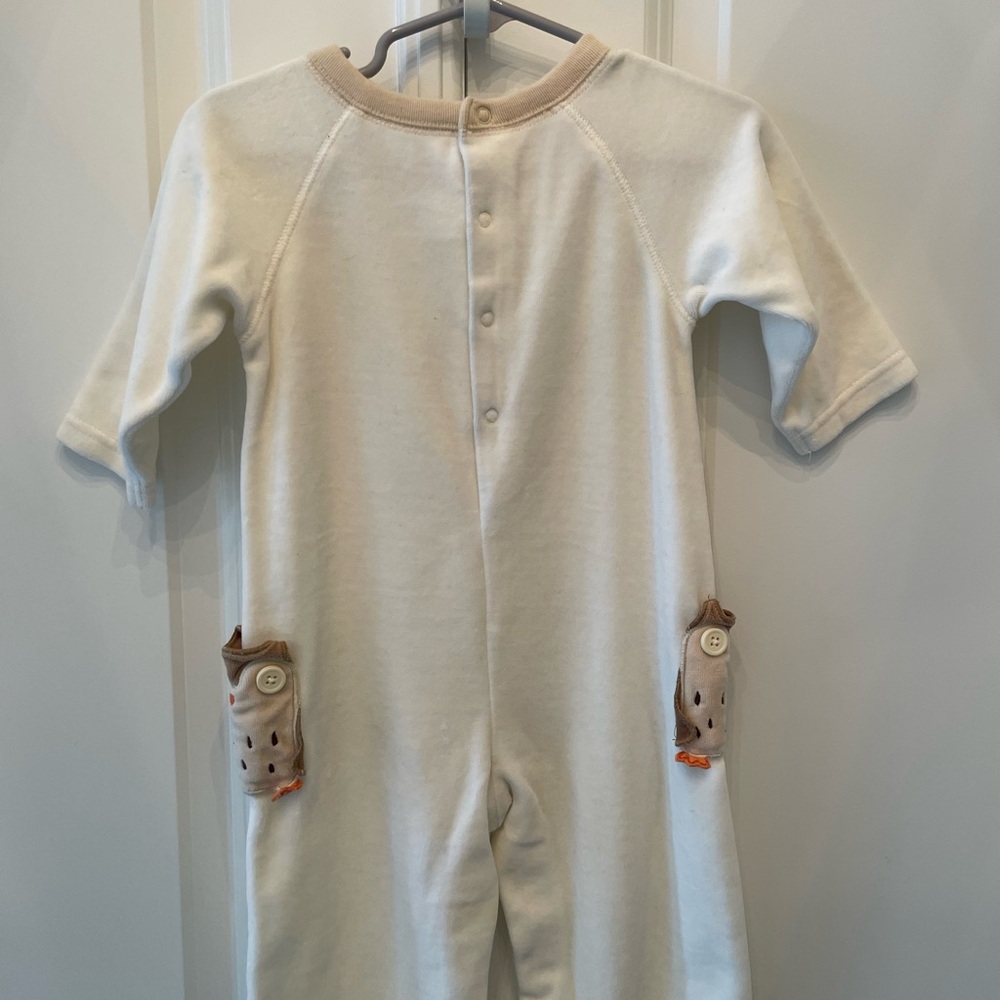 GYMBOREE VELOUR OWL ROMPER - Picture 2 of 3